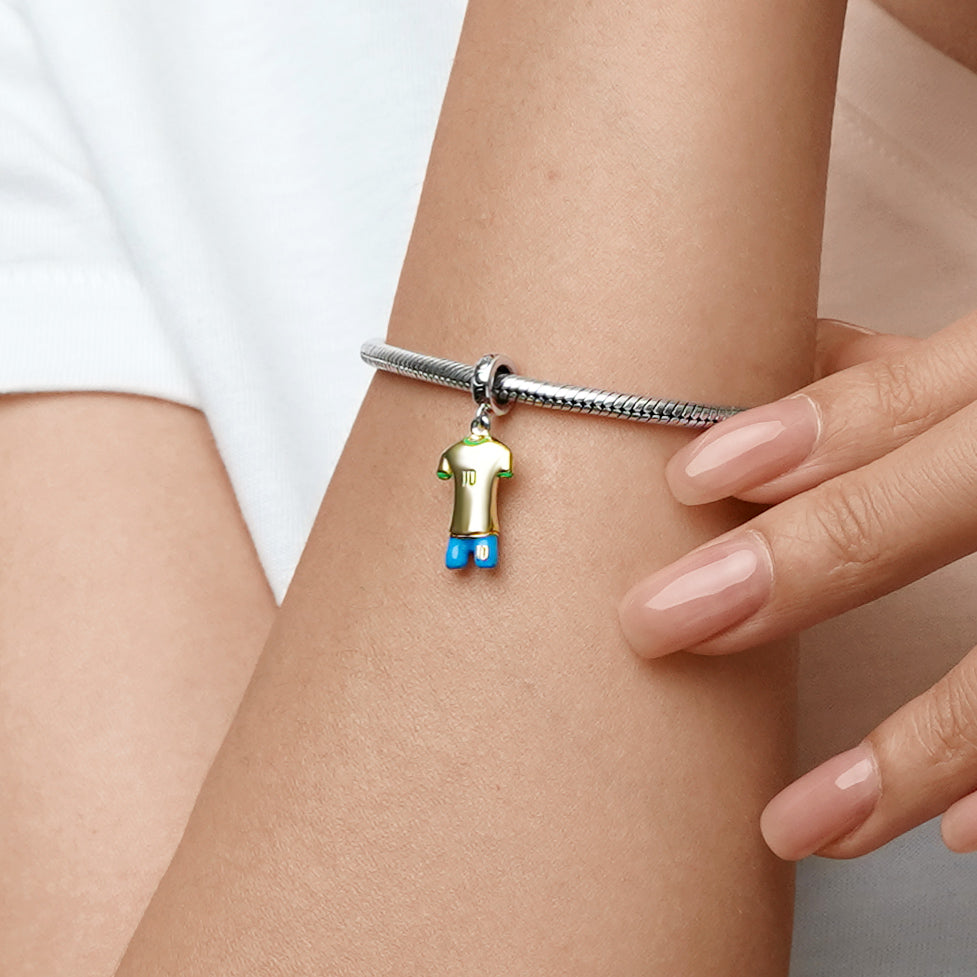 Gnoce Football Star Jerseys Pendant Dangle Charm_5