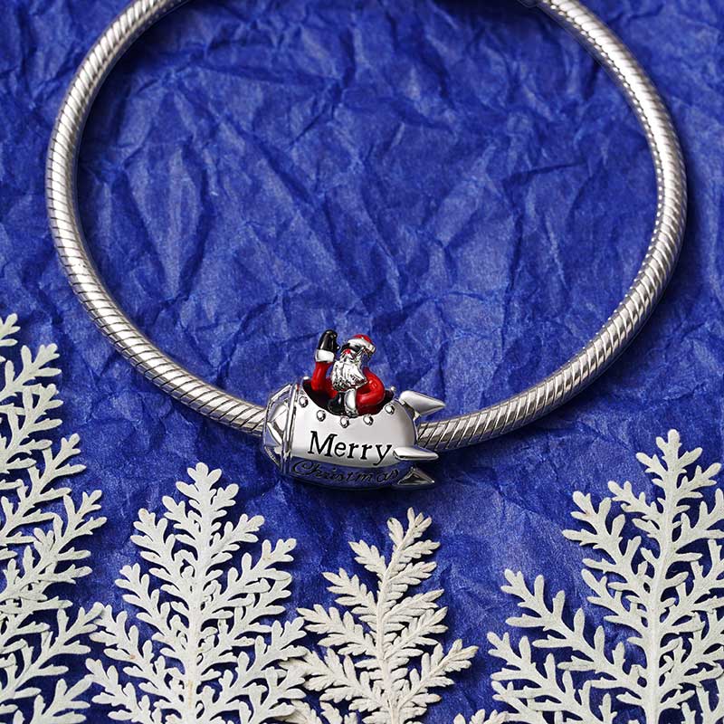 Gnoce Rocket Santa Claus Removable Charm_5