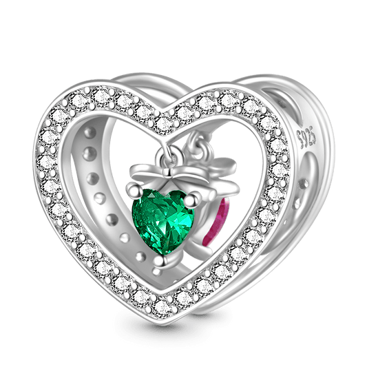 Gnoce Open Heart Christmas Gift Charm_1