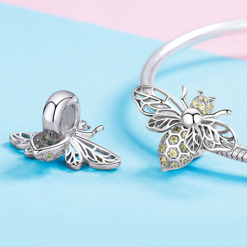 Gnoce Dancing Honey bee Stopper Charm_2