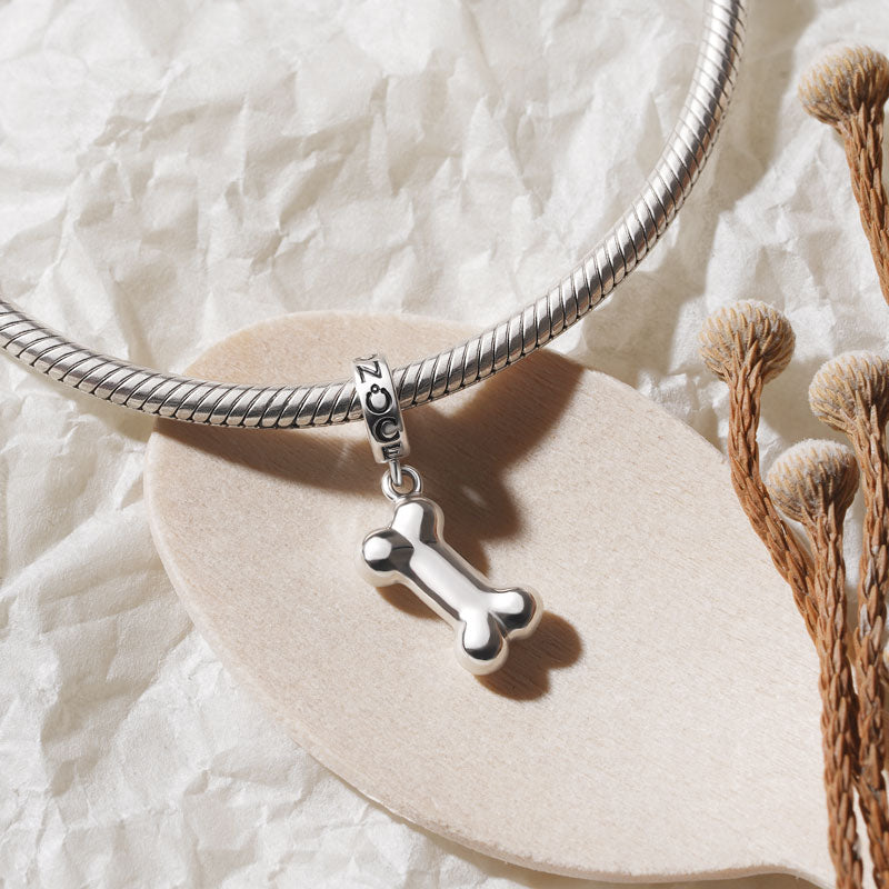 Gnoce Dog Bone for Pet Pendant Dangle Charm_3