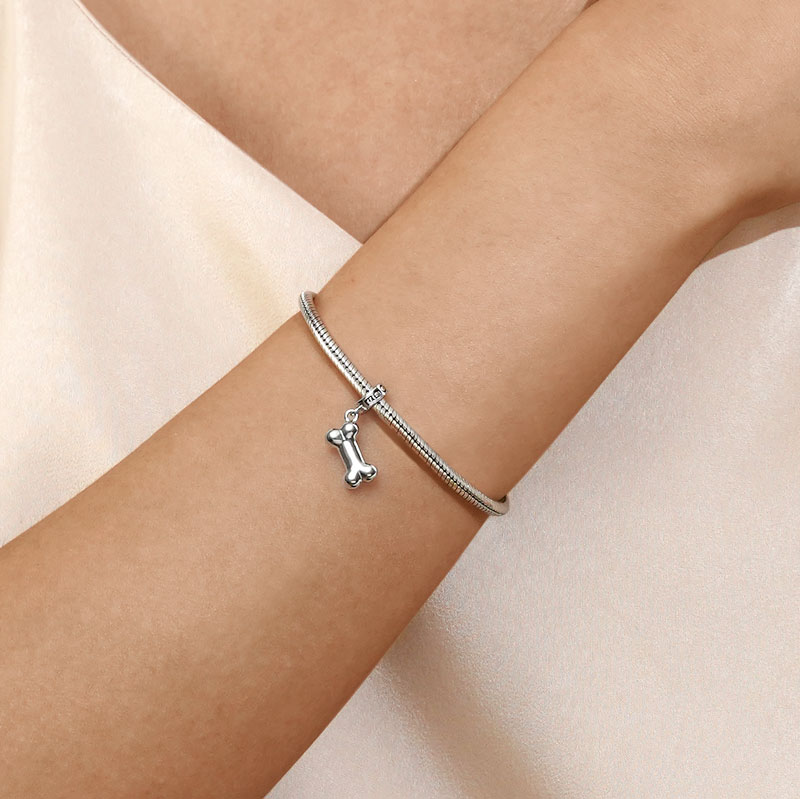 Gnoce Dog Bone for Pet Pendant Dangle Charm_5