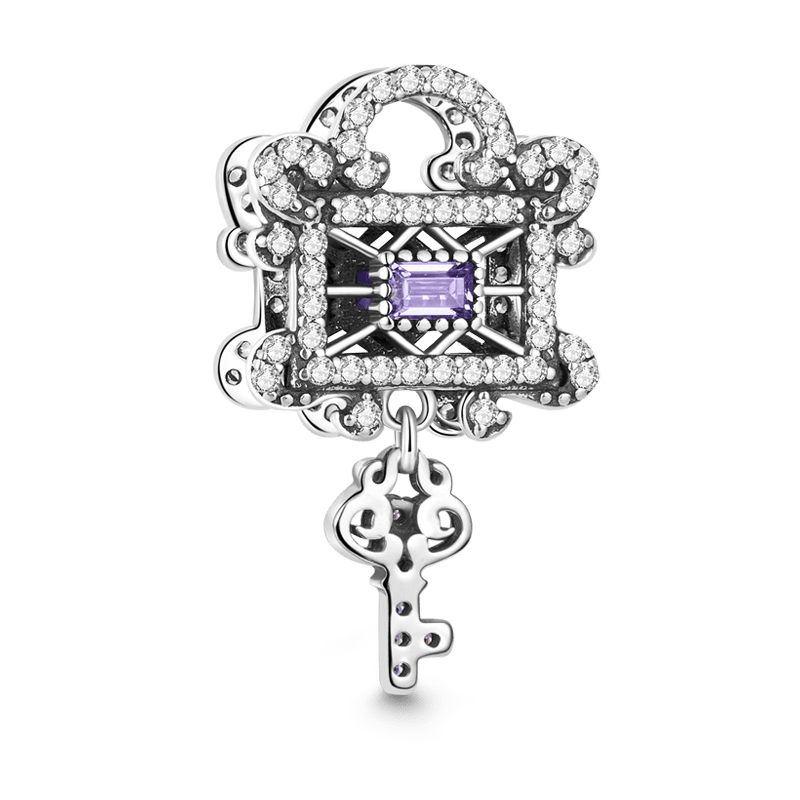 Gnoce Vintage Lock Key Charm_2