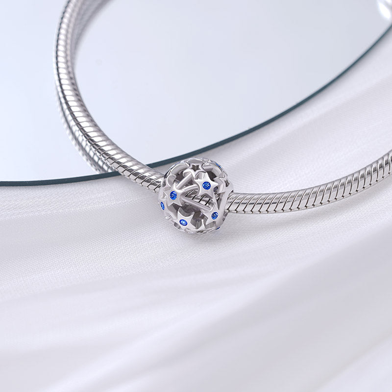 Gnoce Galaxy Blue Star Charm_2