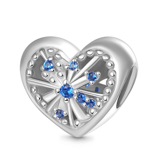 Gnoce Blue Fantasy Heart Fireworks Charm_1