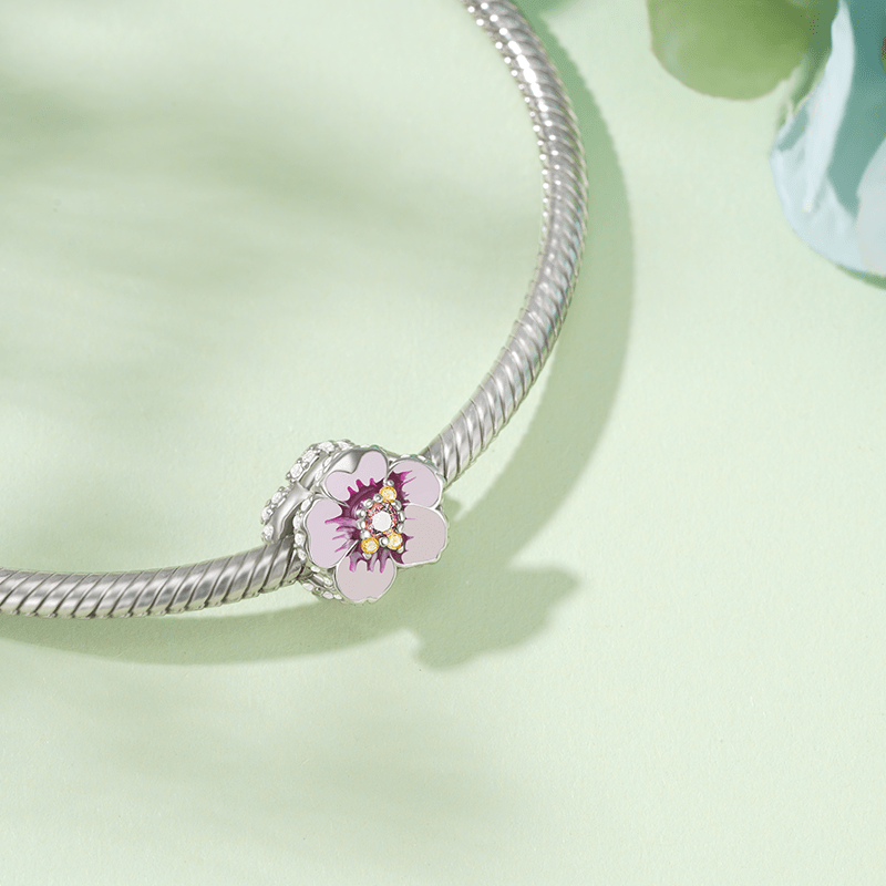 Gnoce Pink Cherry Blossoms Charm_3