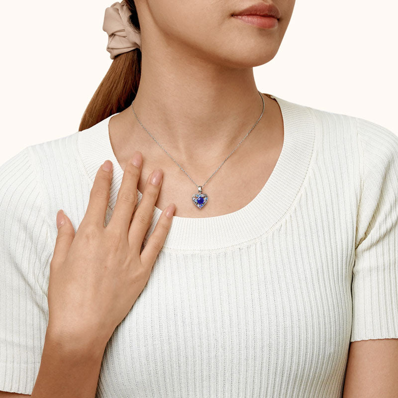 Gnoce Magic Heart Mood Pendant Dangle Charm_6