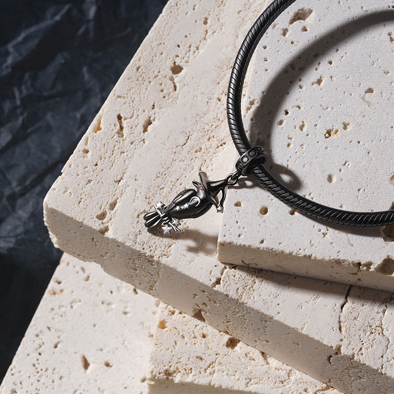 Gnoce Crow Pendant Dangle Charm_3