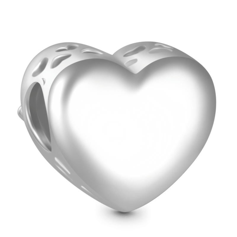 Gnoce Dancing Honey Bee Heart Charm_2