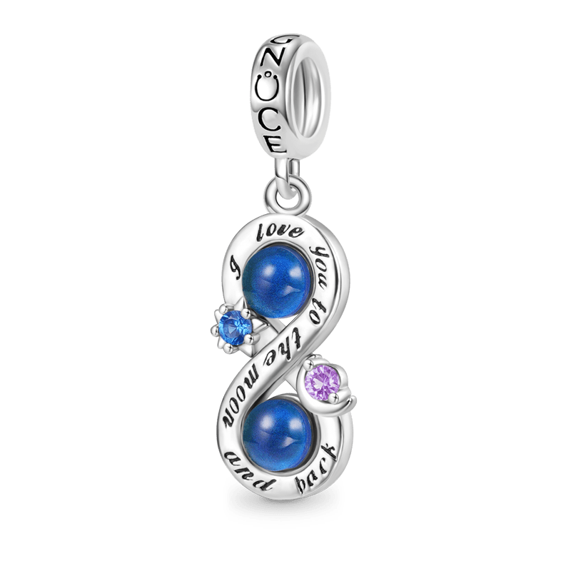 Gnoce Magic Infinite Love Mood Pendant Dangle Charm_2