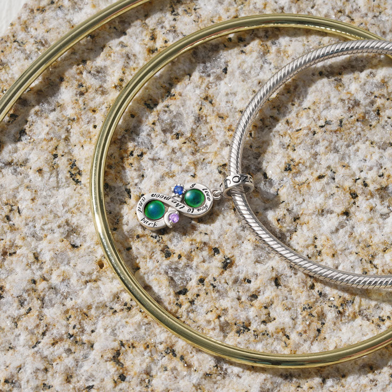 Gnoce Magic Infinite Love Mood Pendant Dangle Charm_4