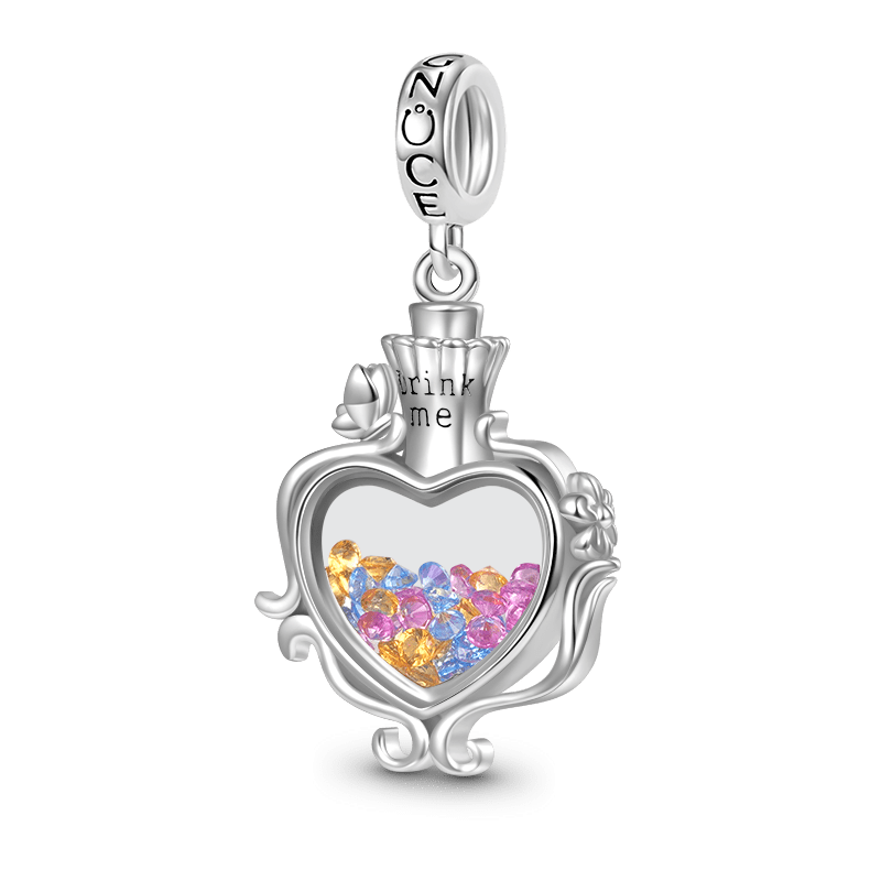 Gnoce Drink Me Magic Bottle Pendant Dangle Charm_1