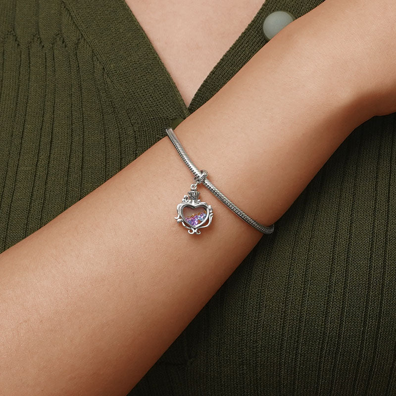 Gnoce Drink Me Magic Bottle Pendant Dangle Charm_4