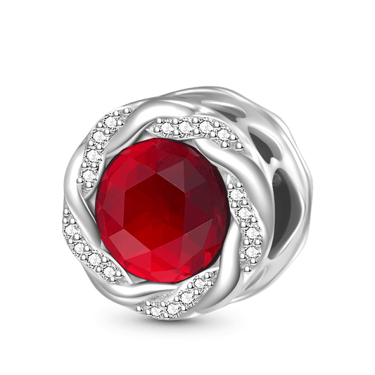 Gnoce Round-shaped Birthstone Charm_1