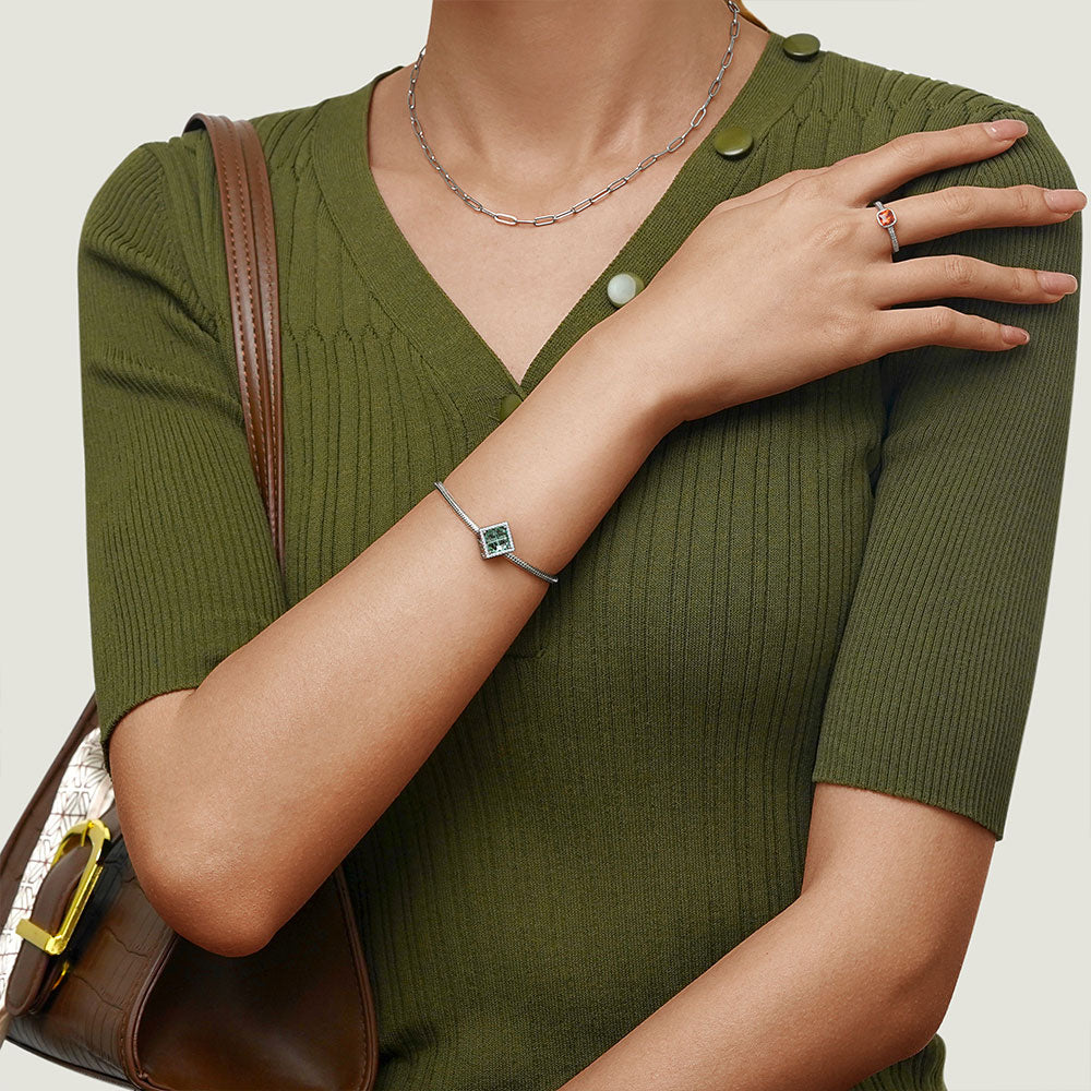 Gnoce Lucky Four-Leaf Clover Charm_4