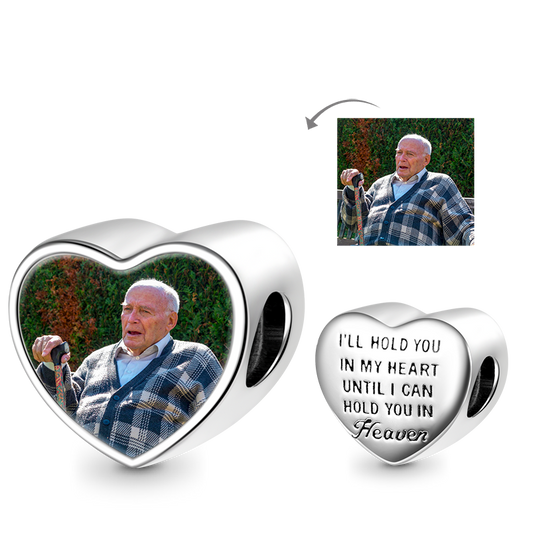 Gnoce "With You Forever" Personalized Photo Charm_1