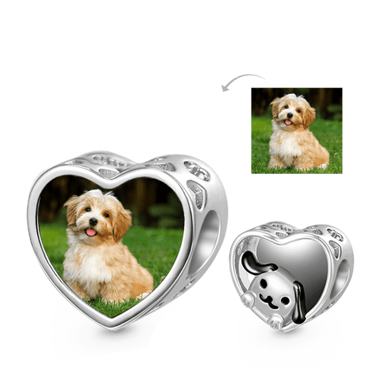 Gnoce Cute Pet Dog Personalized Photo Charm_1