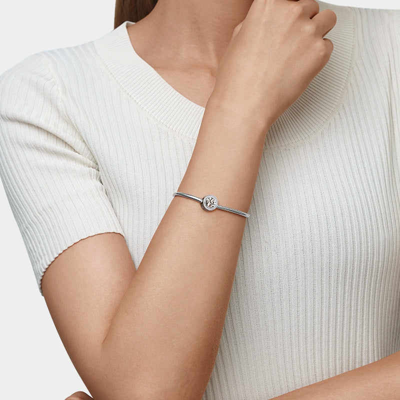 Gnoce Rabbit Mother&Baby Personalized Photo Charm_2