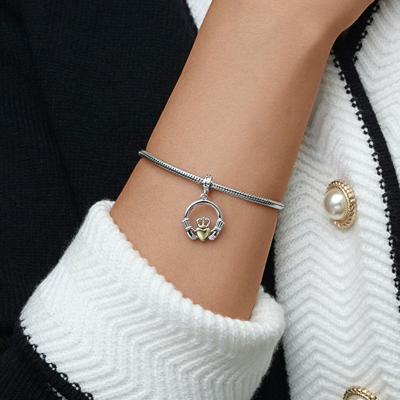 Gnoce Claddagh Pendant Dangle Charm_5