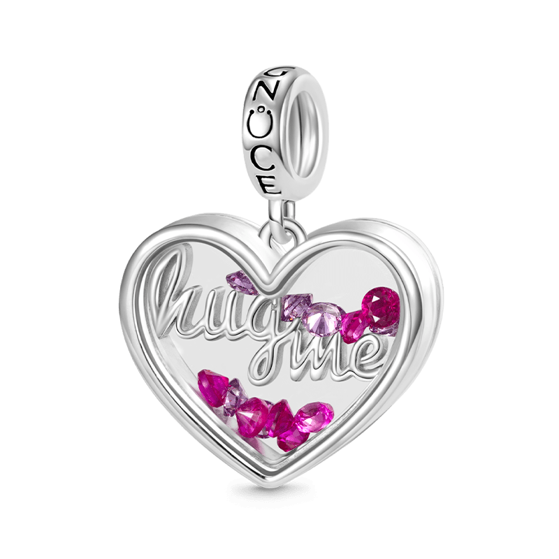 Gnoce Hugme Love Heart Pendant Dangle Charm_1