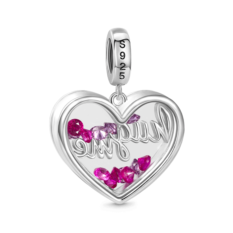 Gnoce Hugme Love Heart Pendant Dangle Charm_2