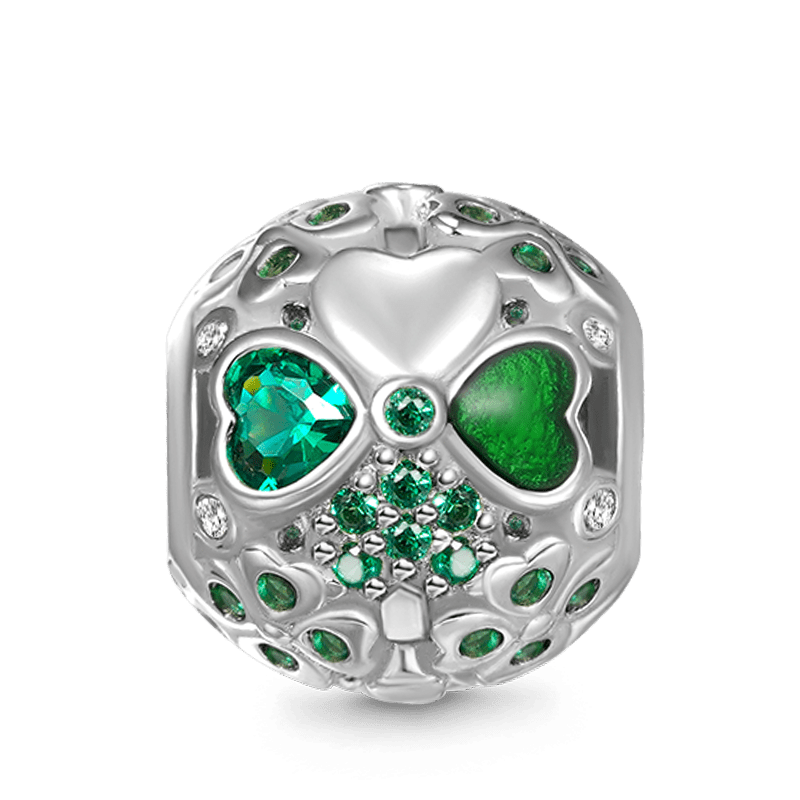 Gnoce Lucky Four Leaf Clover Charm_1