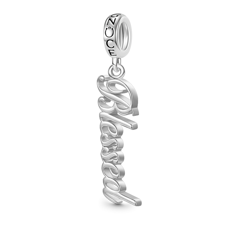 Gnoce Sweet "Blessed" Pendant Dangle Charm_1