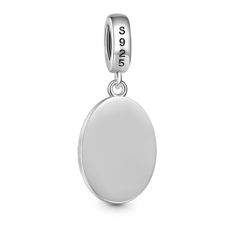 Gnoce Radiant Sacred Heart Pendant Dangle Charm_2