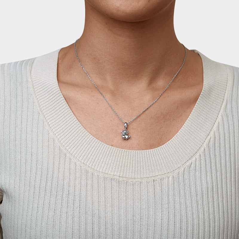 Gnoce Embrace Love Cow & Baby Pendant Dangle Charm_6