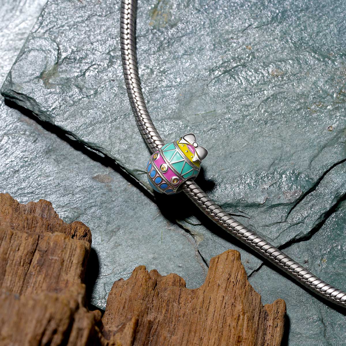 Gnoce Multicolor Easter Egg Gift Charm_3