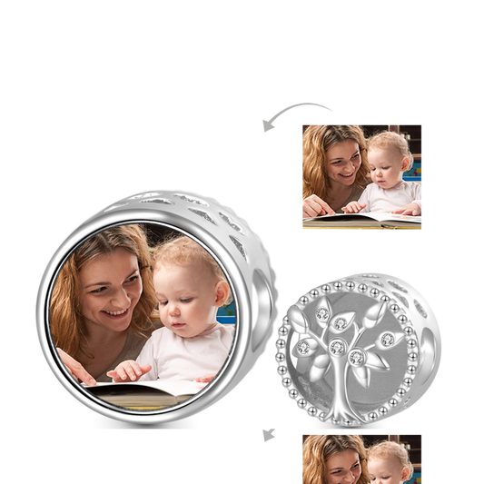 Gnoce Family Tree Personalized Photo Charm_1