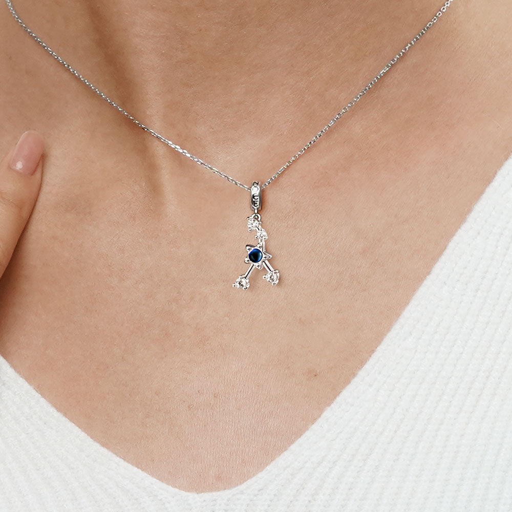 Gnoce Zodiac Sign Mood Pendant Dangle Charm_5