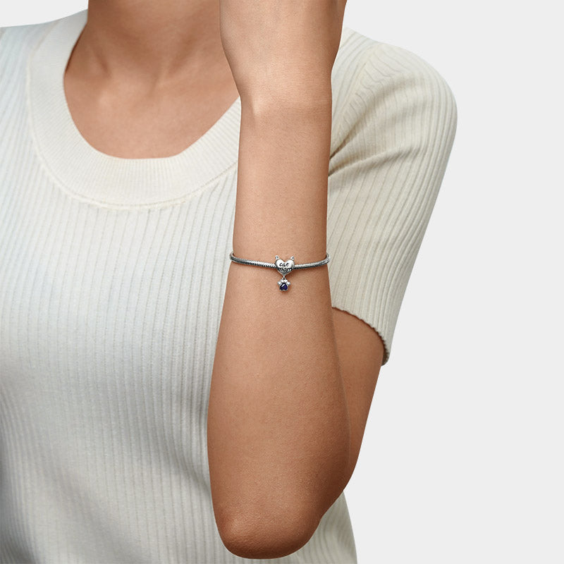 Gnoce Pet Cat Mom Paw Mood Charm_5