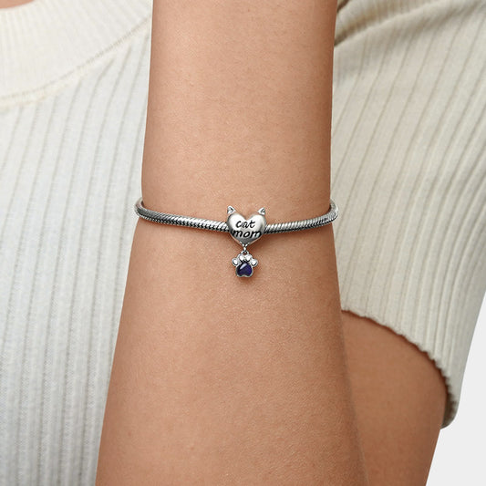 Gnoce Pet Cat Mom Paw Mood Charm_6