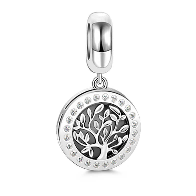 Gnoce "Tree of Life " Family Tree Sterling Silver Pendant_1