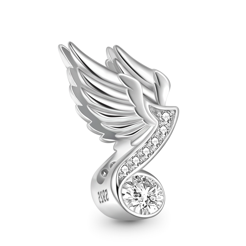 Gnoce Sparkling Musical Note Charm_2