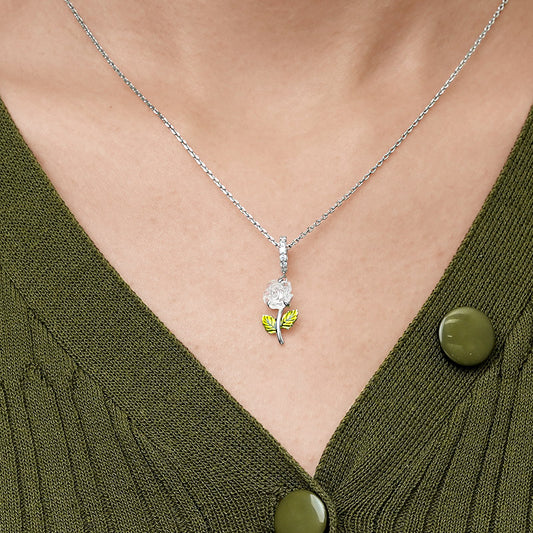 Gnoce Light Color-changing Rose Flower Pendant Dangle Charm_8