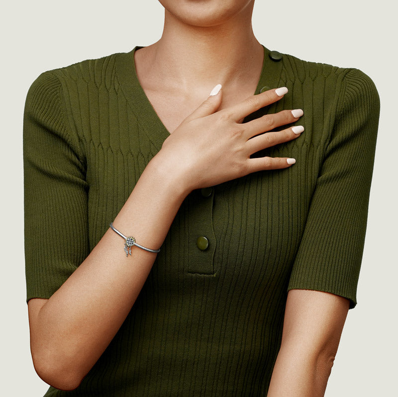 Gnoce Sunflower Dream Catcher Charm_3