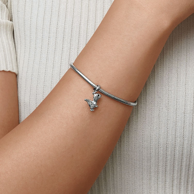 Gnoce Dinosaur Pendant Dangle Charm_5