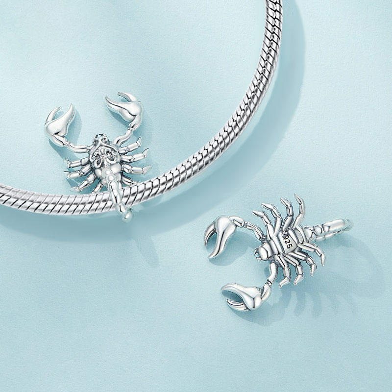 Gnoce Vintage Scorpion Pendant Dangle Charm_3