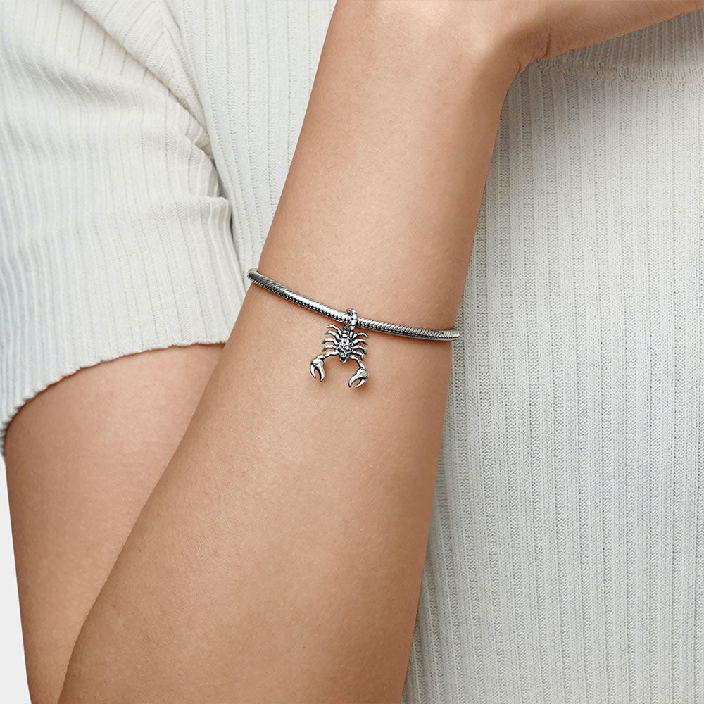 Gnoce Vintage Scorpion Pendant Dangle Charm_5