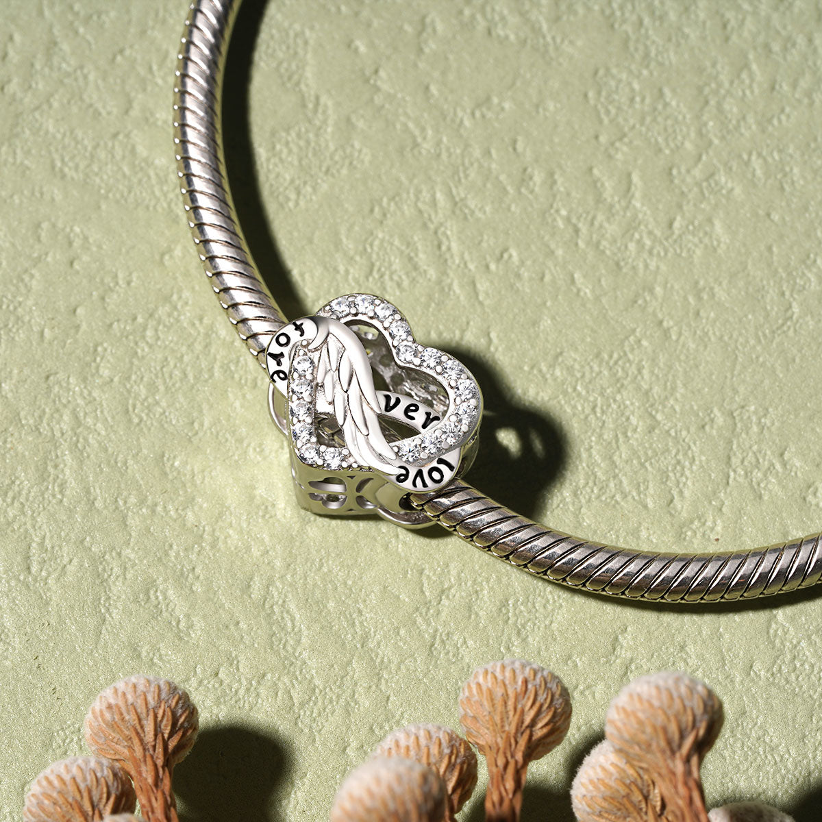 Gnoce Infinite Love Forever Heart Charm_3