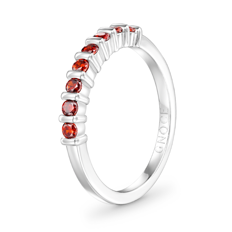 Gnoce Basic Birthstone Ring_3