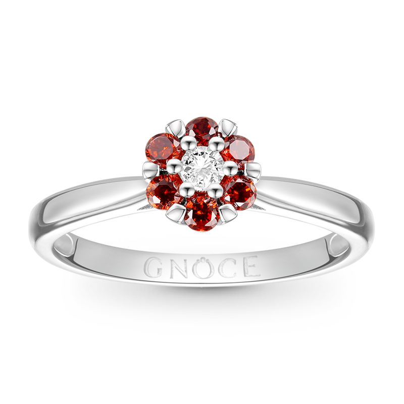Gnoce Birthstone Flower Ring_2
