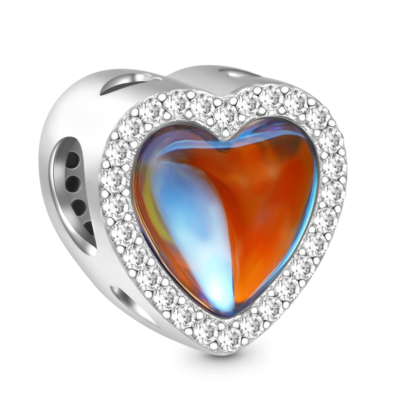 Gnoce Moonstone Love Heart Charm_2