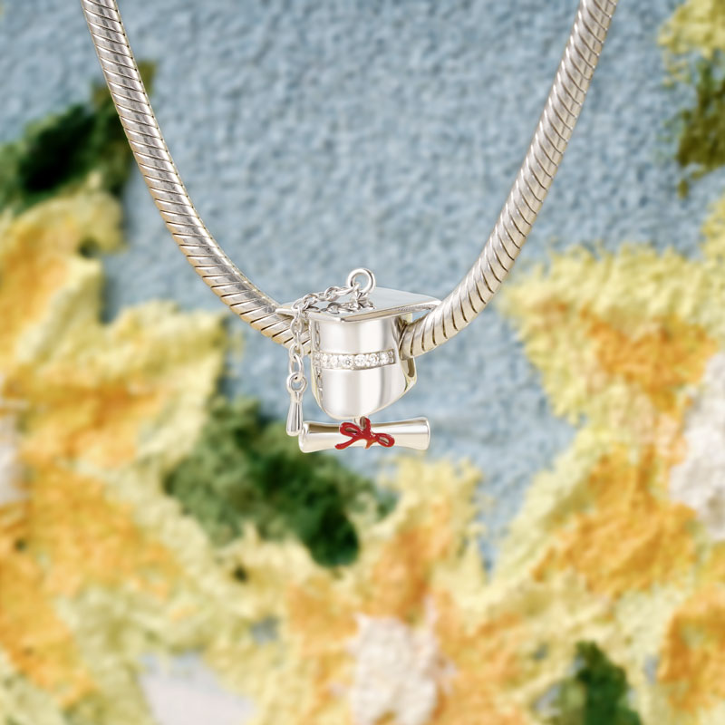 Gnoce Bachelor Hat Graduation Gift Charm_2