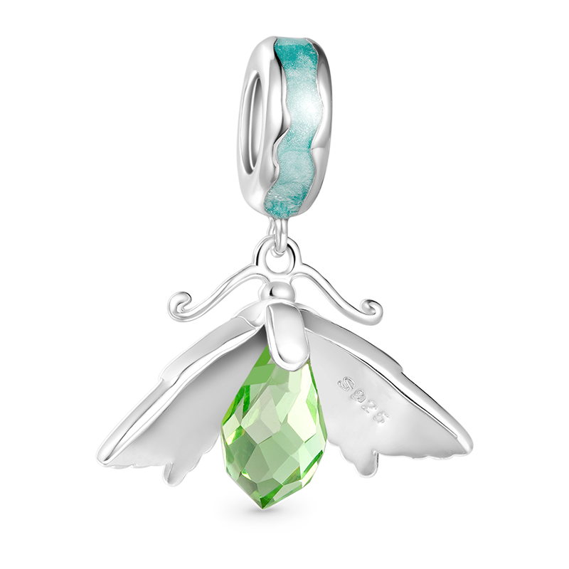 Gnoce Moth Pendant Dangle Charm_2