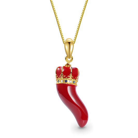 Gnoce Lucky Horn Necklace_1