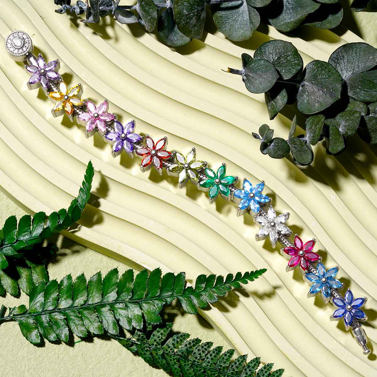 Gnoce Snowflake Birthstone Charm_5