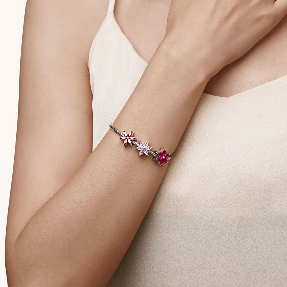 Gnoce Snowflake Birthstone Charm_4